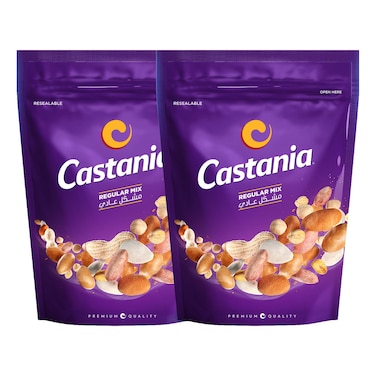 Castania Regular Nut Mix, 300g Pack of 2