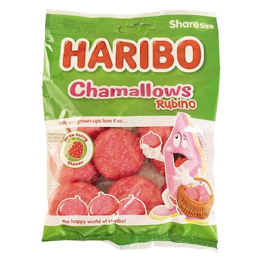 Haribo Rubino Chamallows Strawberry Marshmallow, 70g