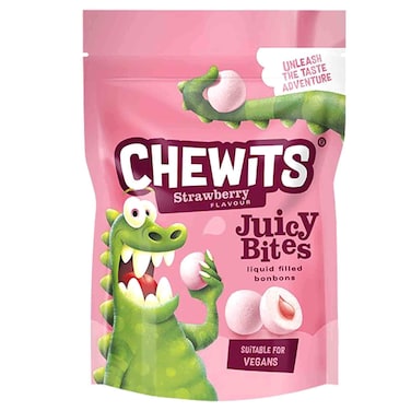 Cloetta Chewits Strawberry Flavour Juicy Bites Candy, 165g