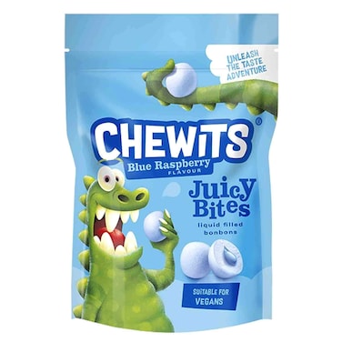 Cloetta Chewits Blue Raspberry Candy, 165g