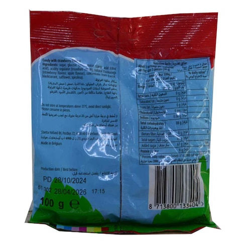 Cloetta Red Band Strawberry Candy, 100g