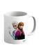 Anna And Elsa Character Printed Ceramic Coffee Mug White