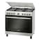 Bosch Series 4 5 Burner Gas Cooker HGVDA0Q50M Stainless Steel and Silver 90x60cm