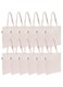 JILLMO Cotton Blank Canvas Tote Bags Bulk, 12oz (Pack of 12)