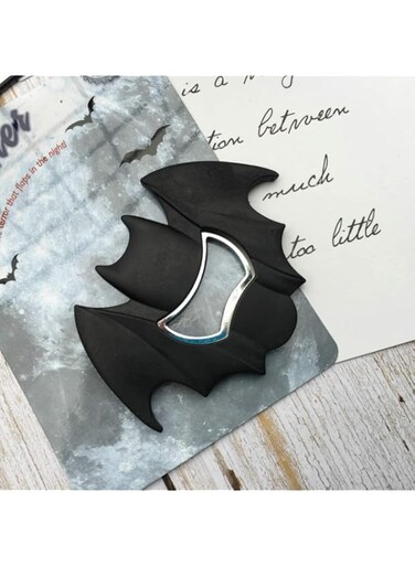 Batman Bottle Opener Fridge magnet,Beer Bottle Openers,Rubber Coated, Stainless Steel.