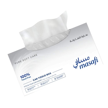 Masafi Car Tissue 70 Sheets 2 Ply