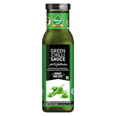 مهران صلصة الفلفل الأخضر الحار ، 310 غرام