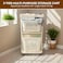 LIVVY 3 Tier Plastic Storage Organizer Cart With Wheels &ndash; Laundry Organizers and Storage &ndash; Multipurpose Basket Rack For Kitchen, Bathroom &amp; Home