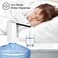 LIVVY Automatic Electric Water Dispenser Pump, USB Rechargeable Drinking Water Pump For 2&ndash;5 Gallon Bottles, Portable Water Bottle Pump For Home, Office, Camping &ndash; White