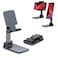Generic Foldable Cell Phone Stand For Desk &ndash; Portable Mobile Phone Holder For 3.5" - 7.9" Devices, Adjustable &amp; Rotatable Stand For iPhone, iPad, Tablets, and Smartphones