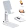Generic Foldable Cell Phone Stand For Desk &ndash; Portable Mobile Phone Holder For 3.5" - 7.9" Devices, Adjustable &amp; Rotatable Stand For iPhone, iPad, Tablets, and Smartphones