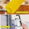 LIVVY Glass Oil Dispenser Bottle With Pourer, Transparent Square Vinegar and Olive Oil Bottle For Kitchen, Leak Proof Sauce and Cooking Oil Container