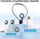 Generic Mobile Phone Neck Holder Mount With Anti-Vibration Chest Strap, Wearable Neck Phone Stand For Samsung Galaxy &amp; Android, POV Vlog Video Recording Mount For Sports, Travel, Content Creation