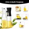 Generic Oil Spray Bottle For Cooking, 300ML &ndash; Refillable Glass Oil Dispenser For Air Fryer, BBQ, Salad, Frying &ndash; Kitchen Spray Bottle For Olive, Avocado, Juice, Water, Hair &amp; Plants