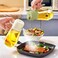LIVVY Pack of 2 Olive Oil Sprayer Dispenser Bottles 470ml &ndash; Multifunctional Leak-Proof Cooking Oil Spray Bottle With Handle For Kitchen, Vinegar,BBQ &amp; Baking Use