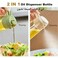 LIVVY Pack of 2 Olive Oil Sprayer Dispenser Bottles 470ml &ndash; Multifunctional Leak-Proof Cooking Oil Spray Bottle With Handle For Kitchen, Vinegar,BBQ &amp; Baking Use