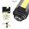 Generic Rechargeable LED Camping Light Outdoor, Work Light With Tripod Stand, 360&deg; Foldable Rotatable, Digital Display, Dimmable Brightness, 6000mAh Battery, Camping Light With Stand, Portable