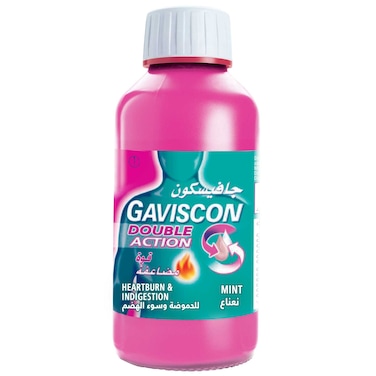 Gaviscon Double Action Mint Oral Suspension, 300ml