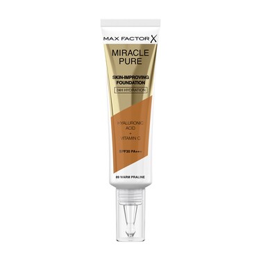 Max Factor Miracle Pure Skin Improving Foundation SPF30, 79 Warm Praline