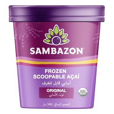 Sambazon Original Scoopable Acai Sorbet, 500ml