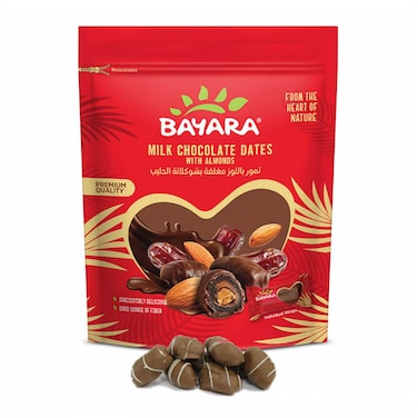 Bayara Milk Chocolate Date Almonds 250g