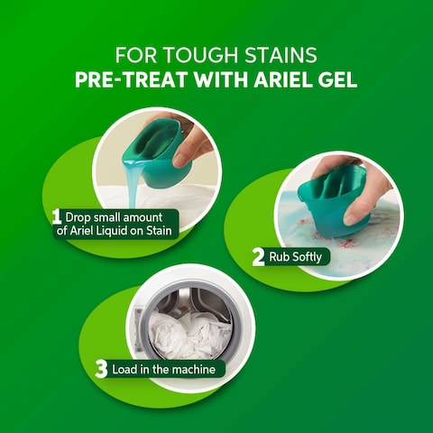 Ariel Automatic Liquid Gel Original Scent Stain-free Clean Laundry 1.8L