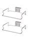 2 Pack Plastic Bag Holder Trash Bag Holder for Kitchen, Pantry, Bathroom and More