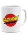papeyone Ceramic Bazinga Big Bang Theory Sheldon's Mug White