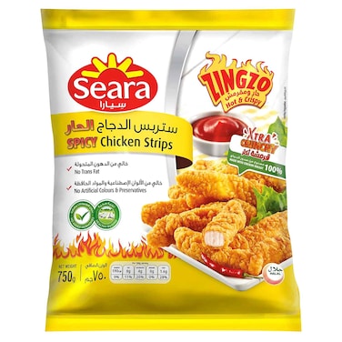 Seara Zingzo Spicy Chicken Strips, 750g