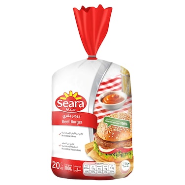Seara Beef Burger, 1000g