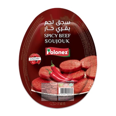 Polonez Hot Beef Sausage 240g