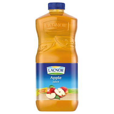 Lacnor No Added Sugar Apple Juice, 1.75L