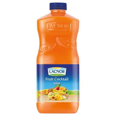 Lacnor No Added Sugar Fruit Cocktail Juice, 1.75L