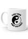 Your Wall Find Your Own Balance Quotes Printed Ceramic Coffee Mug 325ml, Perfect Gifting by Spoil Your Wall