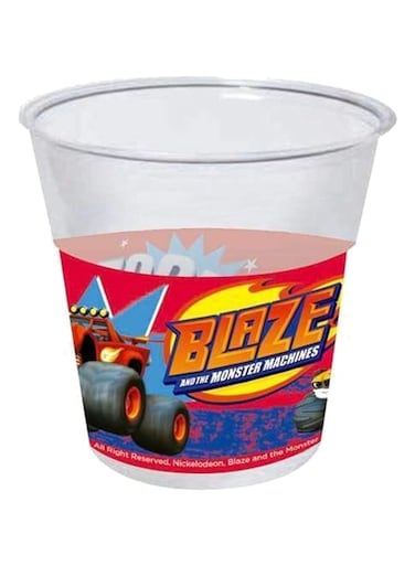 Blaze And The Monster Machine Blaze 8 Disposable Cups 20cl for Party (Gabbiano 27682)