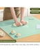 Large Silicone Baking Mat,for Bread Dough, Can Be Used for Kneading, Pies, Pizza Dough, Kitchen Non-Stick Dough Mat 65x45cm (Green)