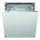 Ariston Built In Fully Integrated Dishwasher, LIC3C26WF, 14 Place Settings, Plastic, White