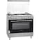Daewoo , Gas Cooker 90x60Cm, Large 90L Oven Capacity, 5 high,efficiency burners, made in Turkiye, DGC,S965M