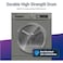 Daewoo Dryer , 8 kg Front Load Condenser Tumble Dryer 15 Preset Modes, Anti,Crease Function, Zinc Coated Steel Drum , DCD,8S15P , Made in Turkey , 1 Year Warranty