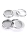 4 Pieces Stainless Steel Sprouting Jar Lid Kit Mesh Strainer Seed Germinator Lid Kit Making Organic Sprout Seeds In House And Kitchen