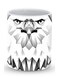 Premium Poly Eagle Designer Mug White/Grey