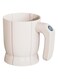 Electric Flour Sifter Battery-Operated, Steel Mesh Sieve for Effortless Baking and Pastry Making