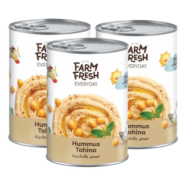 Farm Fresh Everyday Hummus Tahina, 400g Pack of 3