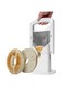 TERRIFI Bagel Cutter Slicer, Stainless Steel Precision Cutter with Safety Handle, Easy-to-Use Kitchen Guillotine, Universal Slicer for Bagels, Muffins, Bread, Portable Muffin Slicer (7.1&times;8.7 inch)