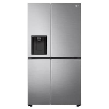 LG Side By Side Refrigerator GR-L267SLRL Platinum Silver 617L