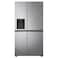 LG Side By Side Refrigerator GR-L267SLRL Platinum Silver 617L