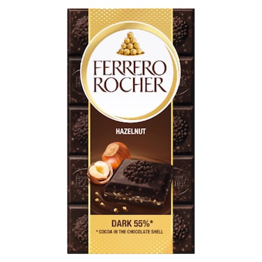 فيريرو روشيه أقراص بالبندق الداكن 90 غرام