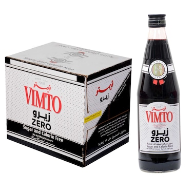 Vimto Zero Fruit Cordial 710ml Pack of 12