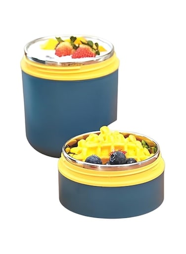 Stainless Steel lunch box Container (Blue)