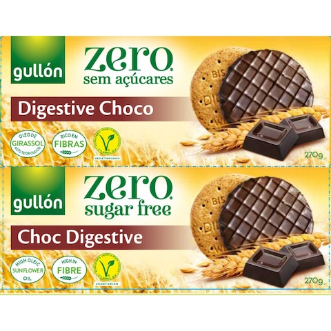 Gullon Diet Nature Digestive Chocolate Biscuit, 270g